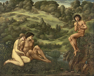 <i>The Garden of Pan</i> 1886 painting by Edward Burne-Jones