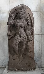 Eight Hands Durga Mahisasuramardini Statue