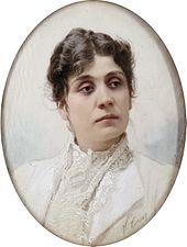 Eleonora Duse by Vittorio Matteo Corcos