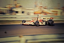 Emerson Fittipaldi moved from Lotus to McLaren. Emerson Fittipaldi 1974 Watkins Glen.jpg