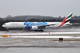 blue Expo livery