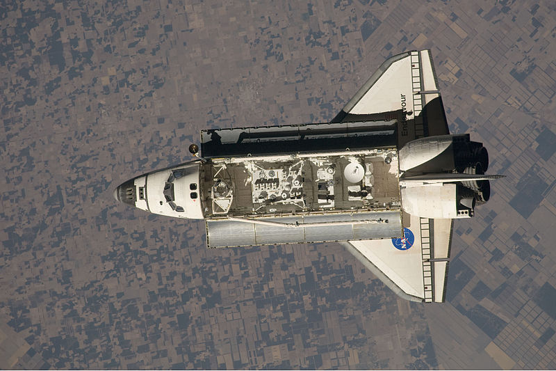 File:Endeavour from ISS before docking.jpg