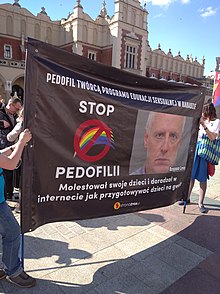 Equality March 2022 in Kraków - pro-life protest.jpg
