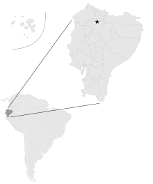 Eriocnemis godini map.svg