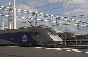 Locomotivas 9015 em Coquelles