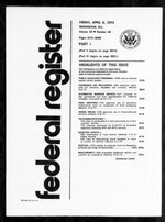 Fayl:Federal Register 1973-04-06- Vol 38 Iss 66 (IA sim federal-register-find 1973-04-06 38 66).pdf üçün miniatür