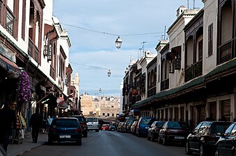 רחוב במלאח כיום