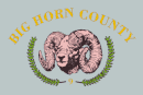 Vlag van Big Horn County (Big Horn County)