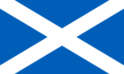 Scotland Flag by Wikipedia
