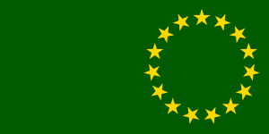 Kuk adaları bayrağı. (23 iyul 1973-4 avqust 1979)