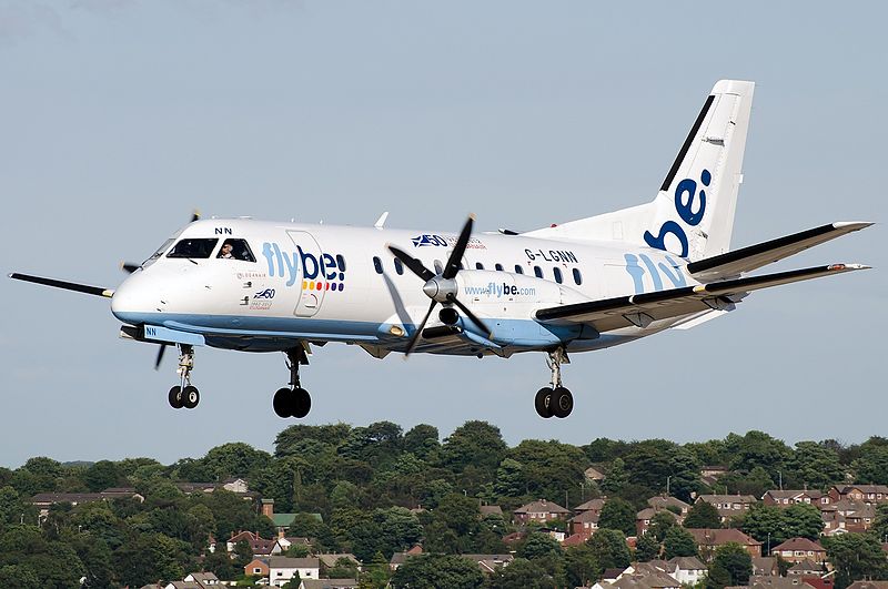 File:Flybe - British European (Loganair) - Saab 340B.jpg