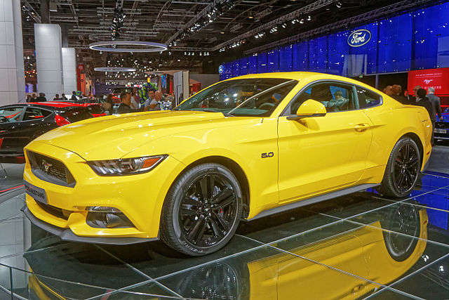 Ford Mustang GT Fastback at the 2014 Mondial de l'Automobile