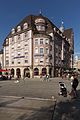 * Nomination: The former Brauhaus Riegele in Augsburg. Now housing offices for the Augsburg Journal and a shop for the german Telekom. Version in the summer sun with no cutof tip and mor on the right side to see. --Tobias "ToMar" Maier 21:20, 7 August 2016 (UTC) * * Review needed