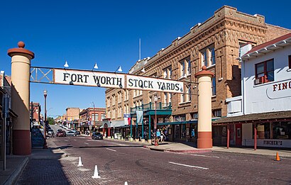 Fort Worth Stockyards National Historic District is one of the very best  things to do in Dallas