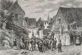 Procession de sainte Richarde à Andlau