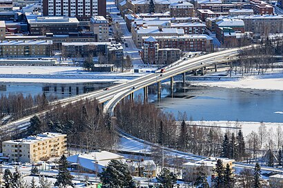 Vägbeskrivningar till Frösöbron med kollektivtrafik