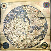 Fra Mauro World Map, c.1450 (1806 copy).jpg