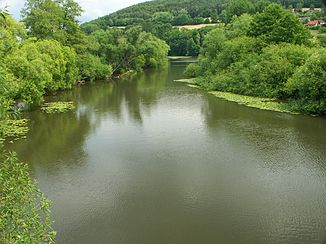 Fulda w pobliżu Bad Hersfeld