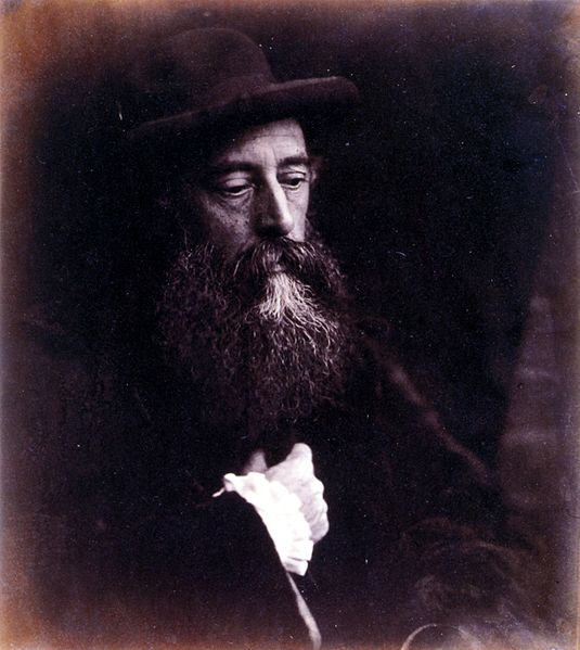File:G.F. Watts with hat, by Julia Margaret Cameron.jpg