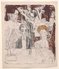 At the Table, 1916, Solomon R. Guggenheim Museum
