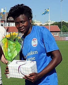 Gaëlle Enganamouit 2014.