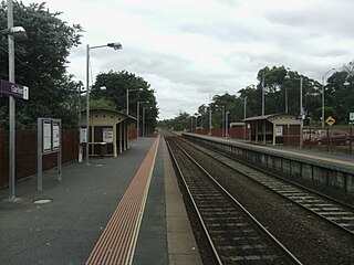 <span class="mw-page-title-main">Garfield railway station</span> Railway station in Victoria, Australia