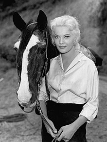 1958 Beautiful Gena Rowlands Actress Press Photo