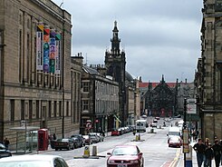 The theatre forms an important part of the Old Town cityscape. George IV Bridge.jpg