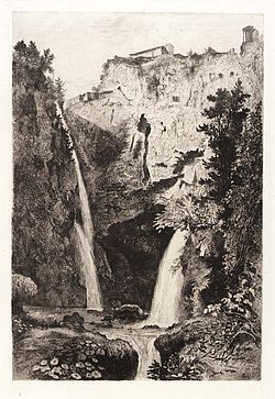 George Loring Brown (1814-1889), Falls of Tivoli.jpg