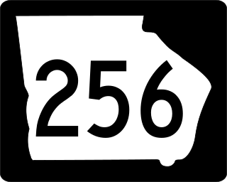 <span class="mw-page-title-main">Georgia State Route 256</span> State highway in Georgia, United States