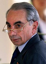 Giuliano Amato was the party's second Prime Minister of Italy from 1992 to 1993. Giuliano Amato in 1992.jpg
