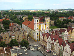 Obnovené Staré Město s kostelem Božího Těla