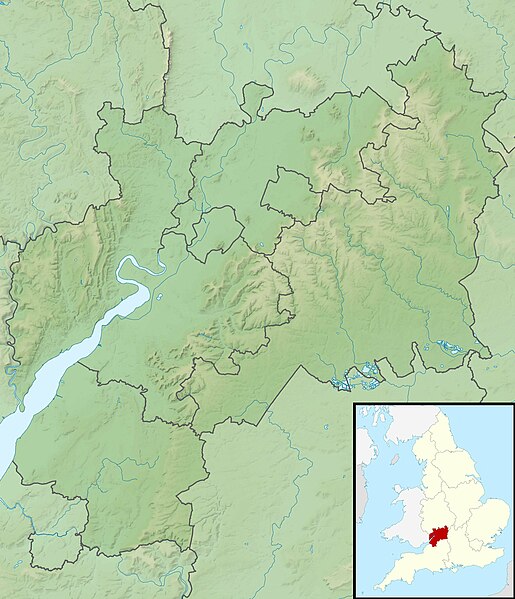 File:Gloucestershire UK relief location map.jpg