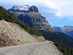 Going-to-the-Sun Road with Going-to-the-Sun Mountain, 2004