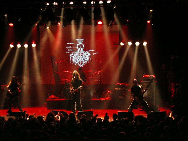 Gojira in Nantes during the October 2005 Sirius Tour