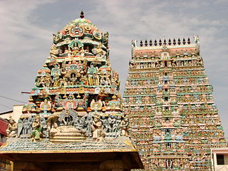 <span class="mw-page-title-main">Sarangapani temple, Kumbakonam</span> Vishnu temple in Kumbakonam