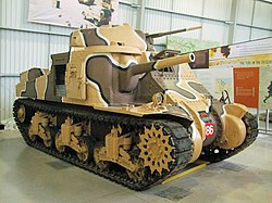 Grant Medium 3 Tank, Bovington Tank Museum - Dorset. (5977194158).jpg