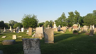 <span class="mw-page-title-main">Greenlawn Cemetery (Franklin, Indiana)</span> United States historic place