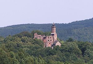 Grodno Castle, uitzicht vanuit het zuidwesten