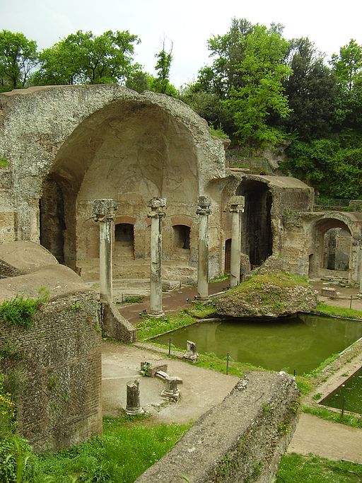 Hadrian villa ruins