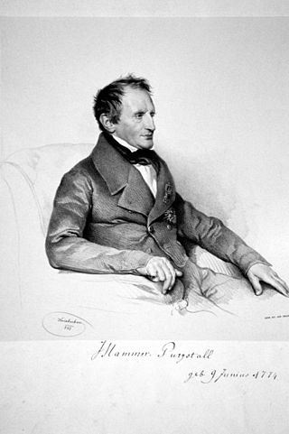 <span class="mw-page-title-main">Joseph von Hammer-Purgstall</span> Austrian orientalist and historian