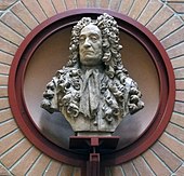 Bust by Michael Rysbrack, main foyer, British Library