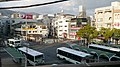 View of the bus terminal