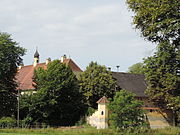 Blick von Norden auf das Schlossgut