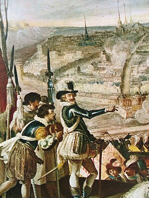 Henry IV at the siege of Amiens (Anonymous, Musée de Versailles)