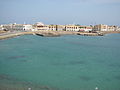 Il centro storico visto dal Mar Rosso