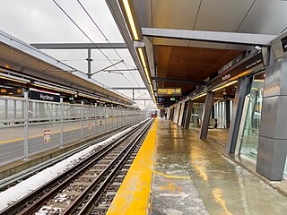 <span class="mw-page-title-main">Hurdman station</span> Mass transit station in Ottawa, Canada