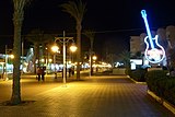 Hurghada: pars urbis peditibus reservata (noctu)