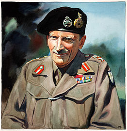 General Sir Bernard Montgomery by an unknown artist