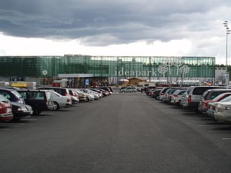 Ideapark in Lempäälä, a pioneer of motorway-side shopping malls in Finland